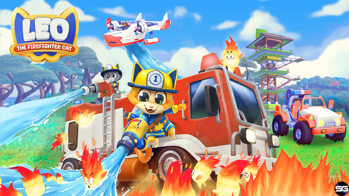 Leo the Firefighter Cat llegará en formato físico para PlayStation 5 y Nintendo Switch