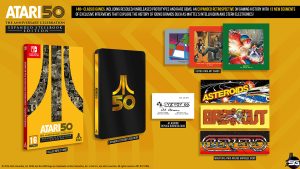 Atari 50 The Anniversary Celebration Expanded Edition llegará en formato físico para Nintendo Switch y PlayStation 5