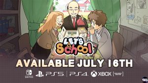 Se anuncia la fecha de lanzamiento de Let’s School: llegará a consolas el 16 de julio