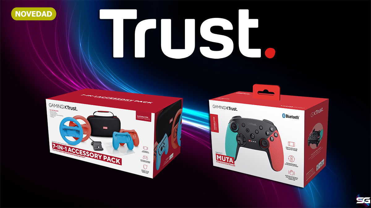 Trust – Nuevo mando para Switch y más accesorios 