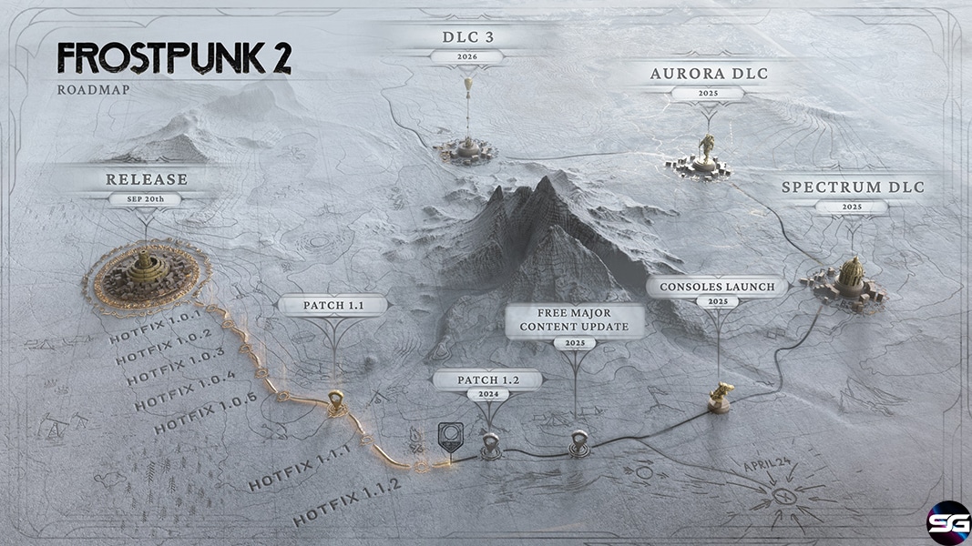 11 bit studios forja un camino helado y revela la hoja de ruta de Frostpunk 2 para 2025 