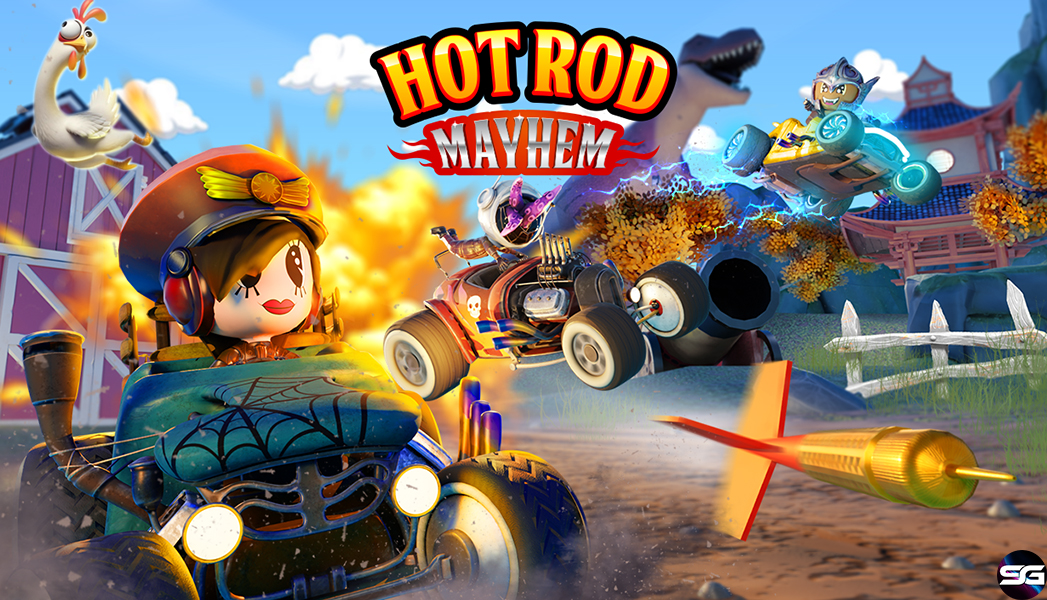 Hot Rod Mayhem se lanzará en Steam, Epic Games Store, PlayStation 4, PlayStation 5, Xbox One, Xbox Series X|S y Nintendo Switch en 2025      