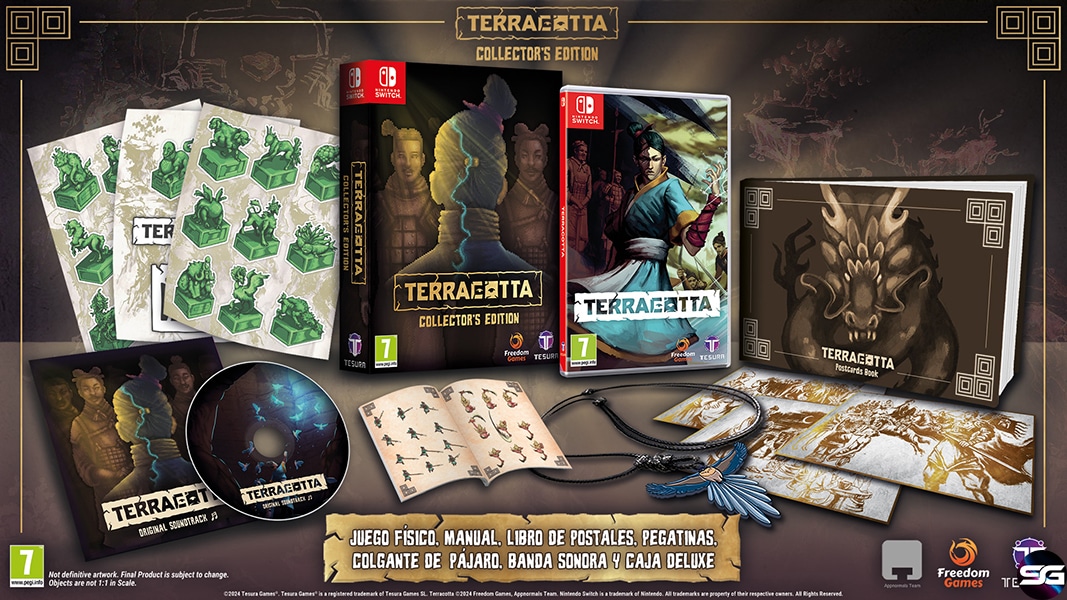 Terracotta ya disponible en formato físico para Nintendo Switch  