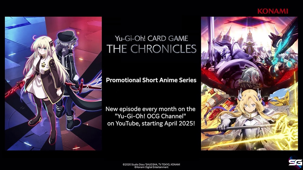 KONAMI ANUNCIA LA NUEVA «PROMOTIONAL SHORT ANIME SERIES» PARA Yu-Gi-Oh! CARD GAME THE CHRONICLES 