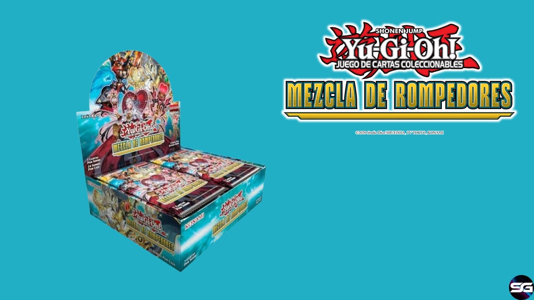 LA EXPANSIÓN MEZCLA DE ROMPEDORES DE YU-GI-OH! JUEGO DE CARTAS COLECCIONABLES PRESENTA TRES TEMÁTICAS NUEVAS 