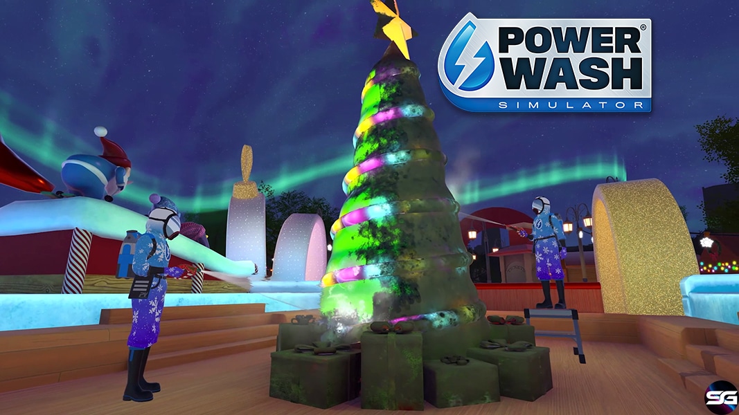 POWERWASH SIMULATOR AÑADE UN NUEVO ESPECIAL DE LA TEMPORADA JUSTO A TIEMPO PARA LAS FIESTAS  