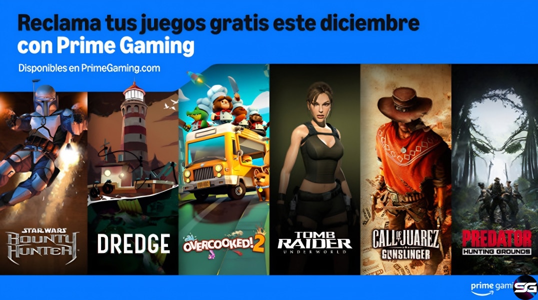 Actualización de contenidos de diciembre de Prime Gaming 