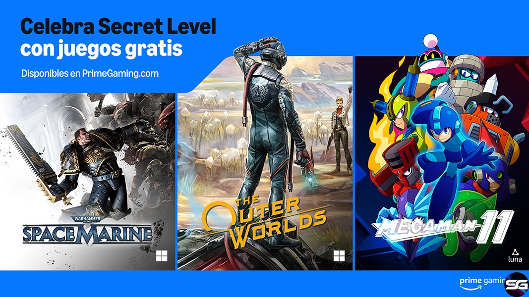 ¡Celebra el próximo estreno de la serie original de Amazon Secret Level con estas ofertas de Prime Gaming!  