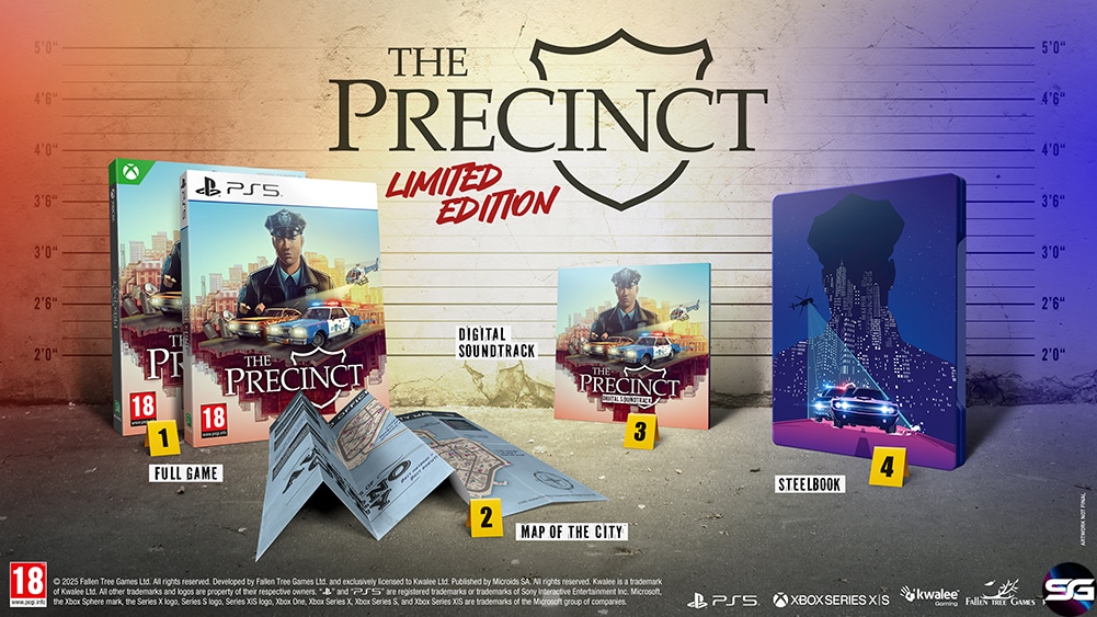 The Precinct presenta su edición física para PlayStation 5 y Xbox Series X  