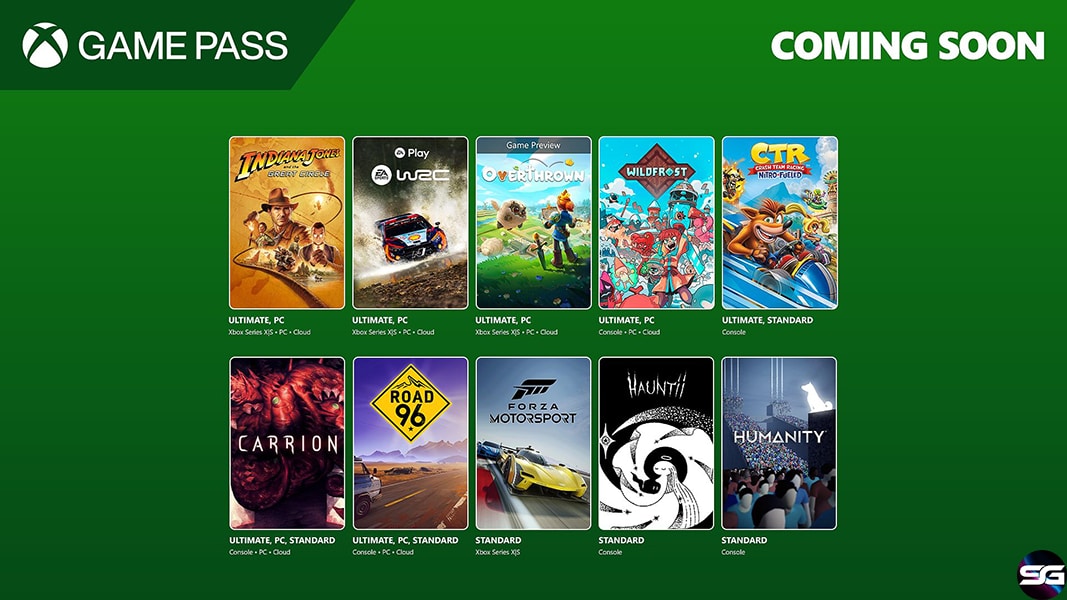 Próximamente en Xbox Game Pass: Indiana Jones y el Gran Círculo, Crash Team Racing Nitro-Fueled y mucho más  