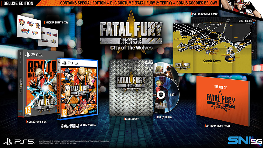 FATAL FURY: City of the Wolves llegará en formato físico para PlayStation y Xbox    