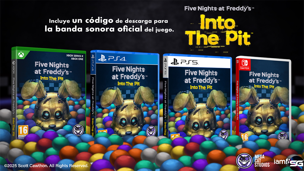 Five Nights at Freddy’s: Into the Pit llegará en formato físico para consolas      