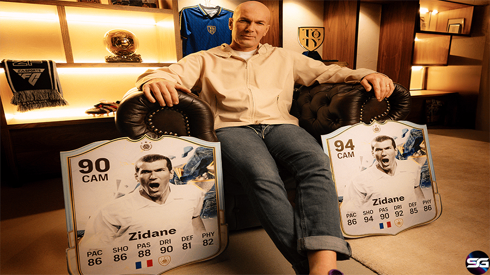 EA SPORTS FC 25 celebra el Equipo del Año con el ICON TOTY 2002 de Zinedine Zidane 