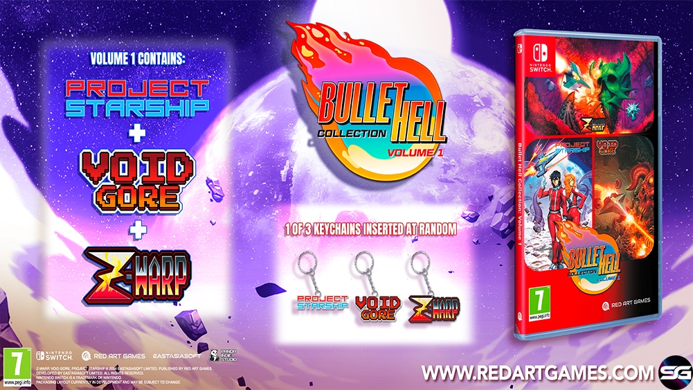 Bullet Hell Collection: Volume 1 llegará en formato físico para Nintendo Switch 