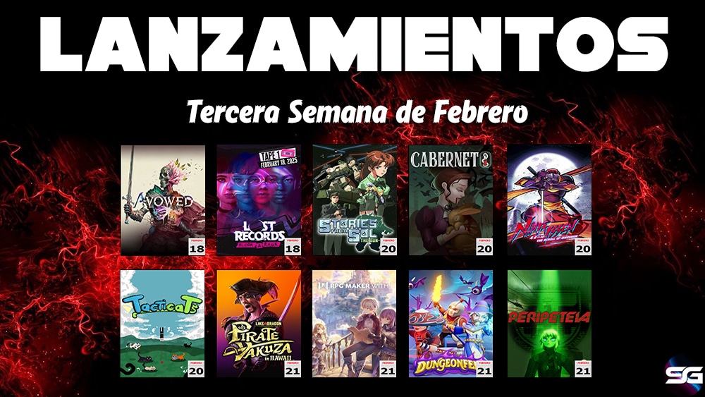 Lanzamientos 3ª Semana Febrero 