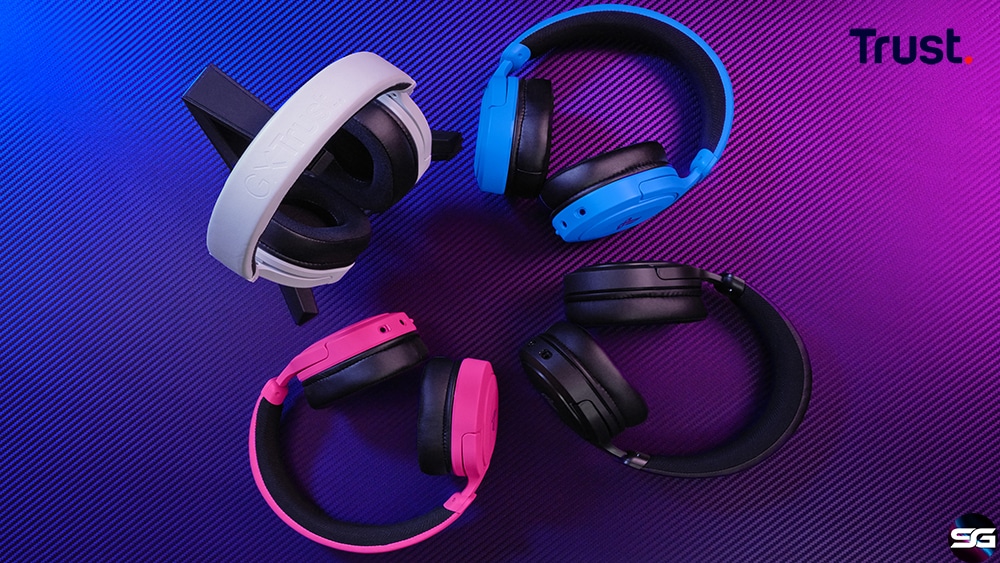 Nuevos auriculares Trust Forta Azul y Rosa oficiales para PlayStation 5 