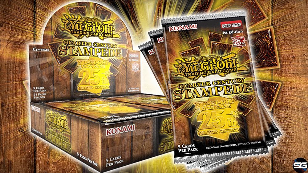 Estampida Cuarto de Siglo ofrece otra oportunidad de coleccionar cartas Raras Secretas Cuarto de Siglo de Yu-Gi-Oh! JCC 