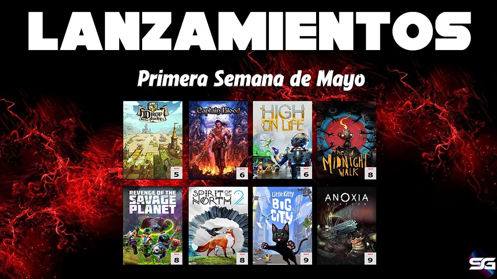 Lanzamientos 1ª Semana Mayo 