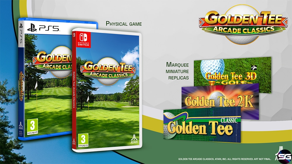 Golden Tee Arcade Classics llegará en formato físico para PlayStation 5 y Nintendo Switch  