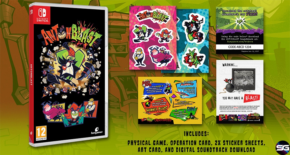 ANTONBLAST llegará en formato físico para Nintendo Switch  