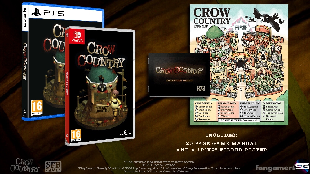 Crow Country llegará en formato físico para Nintendo Switch y PlayStation 5     
