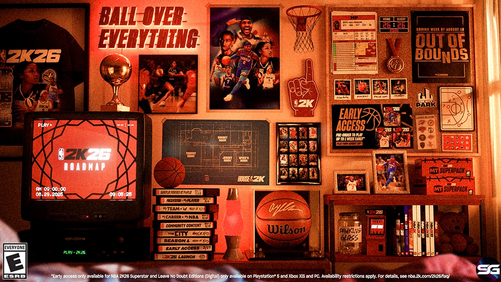 Anunciada la hoja de ruta de la campaña de NBA 2K26 